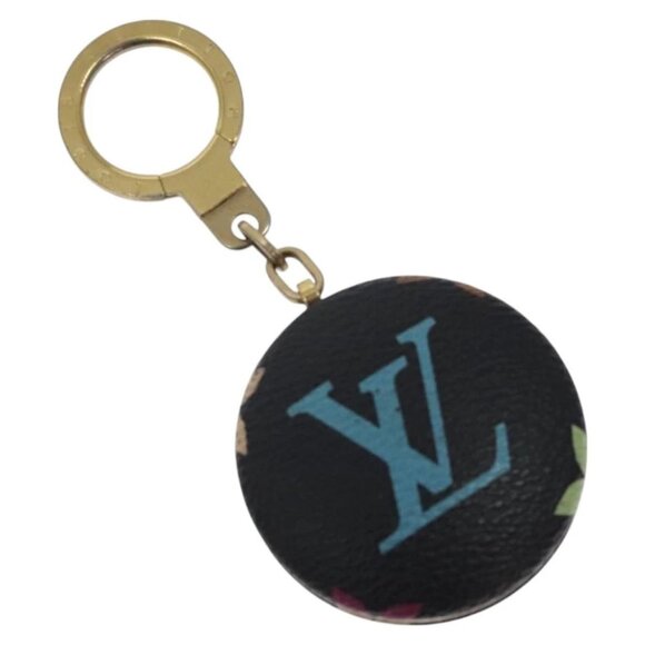 LOUIS VUITTON Monogram Multicolor Astropill Key Holder Black - Picture 1 of 5